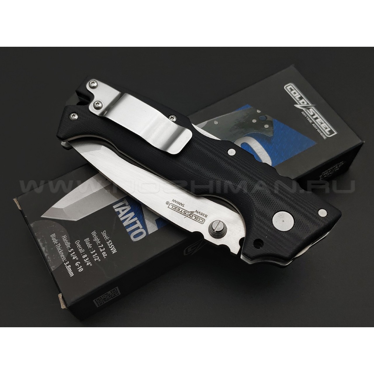 Нож Cold Steel AD-10 Tanto 28DE сталь CPM S35VN, рукоять G10 black
