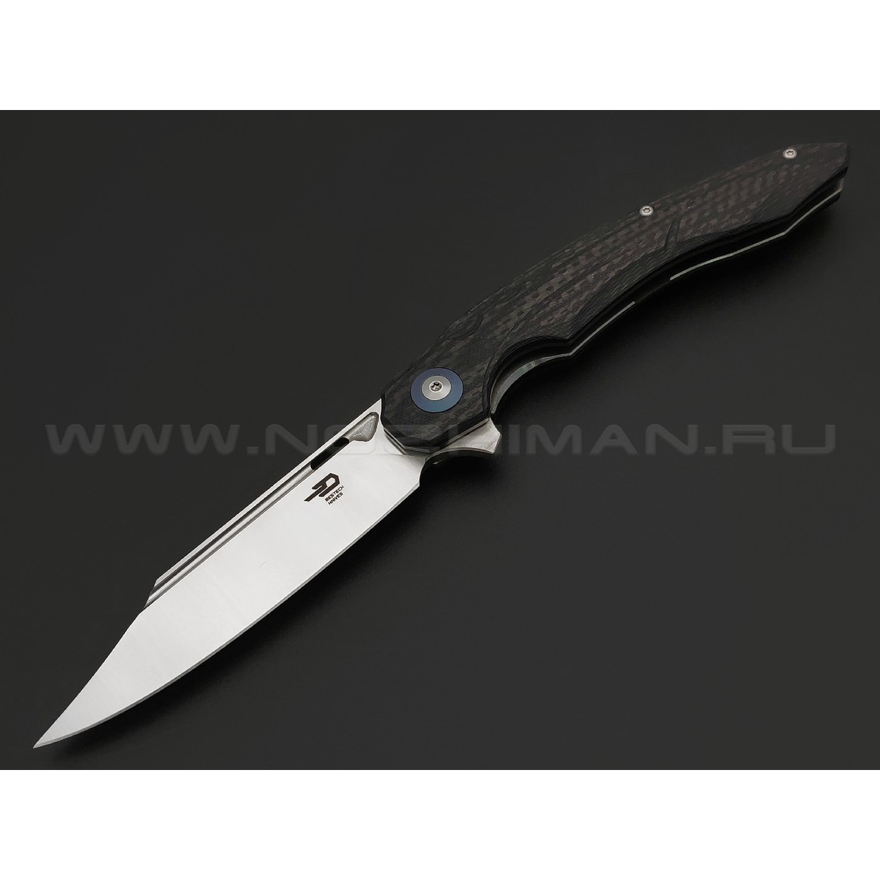 Нож Bestech Fanga BG18C сталь D2, рукоять Carbon fiber, G10 black
