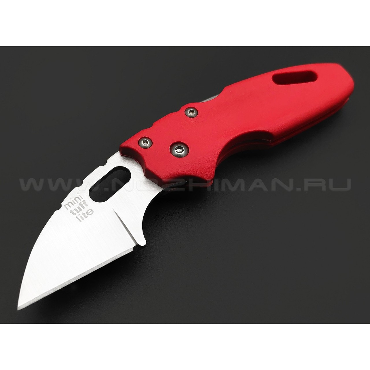 Нож Cold Steel Mini Tuff Lite Plain Red 20MTR сталь 4034SS, рукоять Griv-Ex