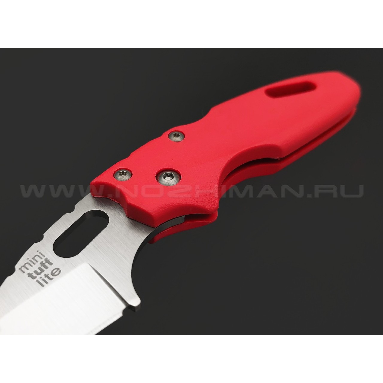 Нож Cold Steel Mini Tuff Lite Plain Red 20MTR сталь 4034SS, рукоять Griv-Ex