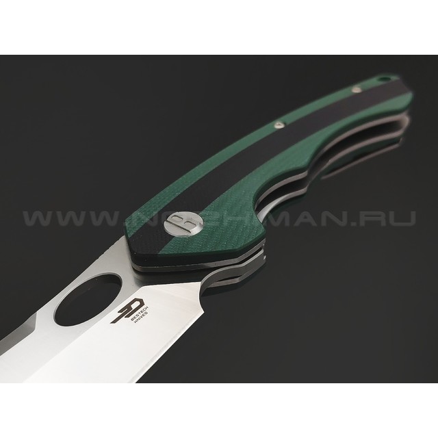 Нож Bestech Skirmish BG44A сталь D2, рукоять G10 black & green