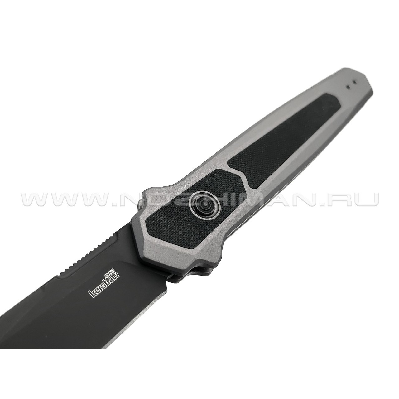 Нож Kershaw Launch 17 7951 сталь CPM S35VN, рукоять 6061-T6 Aluminum grey, G10