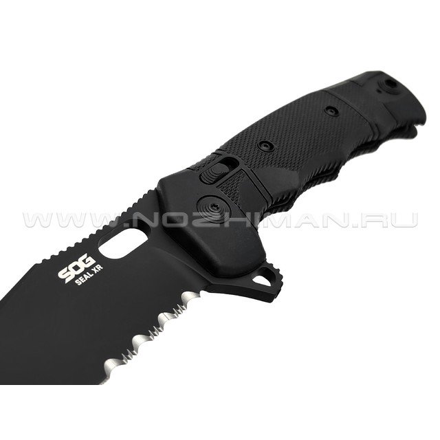 Нож SOG Seal XR Serrated 12-21-05-57 сталь CPM S35VN, рукоять GRN