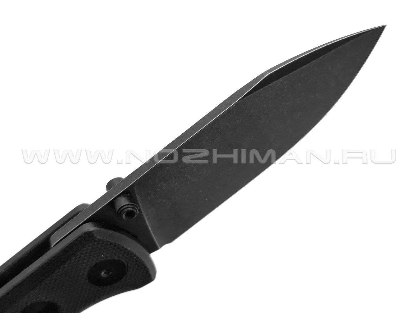 Нож QSP Canary folder QS150-A2 сталь 14C28N black, рукоять G10 black