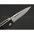Нож QSP Harpyie QS129-B сталь S35VN, рукоять Carbon fiber, G10 black