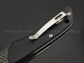 Нож QSP Harpyie QS129-B сталь S35VN, рукоять Carbon fiber, G10 black