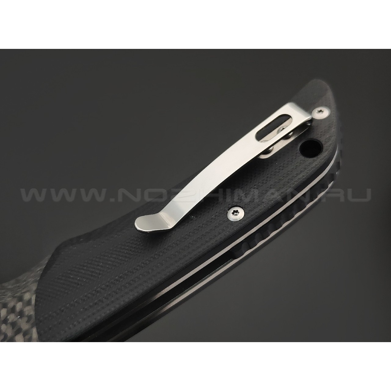 Нож QSP Harpyie QS129-B сталь S35VN, рукоять Carbon fiber, G10 black