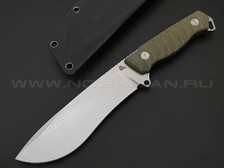 Нож BlackFox Golem BF-757 OD сталь D2 stonewash, рукоять G10 OD green