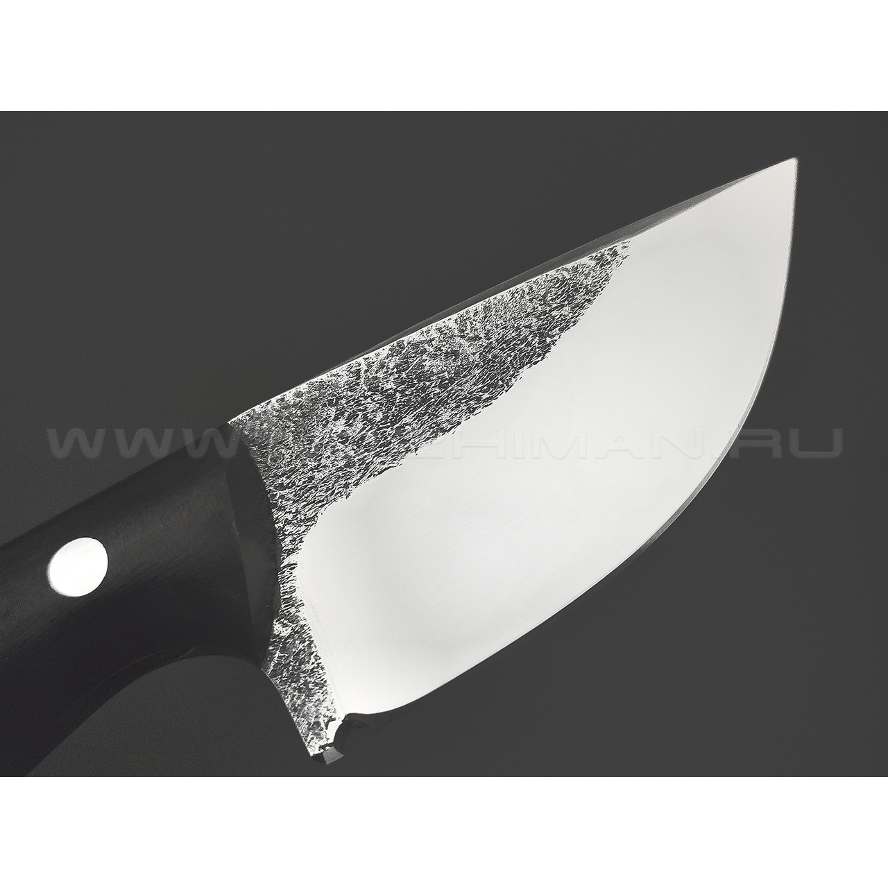 Платонов Д.Г. нож Шкурник сталь 95Х18, рукоять G10 black