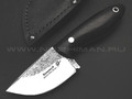Платонов Д.Г. нож Шкурник сталь 95Х18, рукоять G10 black
