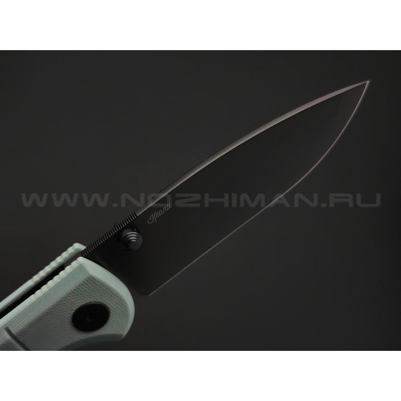 Bestechman складной нож Goodboy BMK04D сталь D2 серый PVD, рукоять G10 мятный