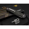 Нож Bestech Ascot BG19B сталь D2, рукоять Carbon fiber, G10 beige