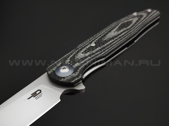 Нож Bestech Ascot BG19B сталь D2, рукоять Carbon fiber, G10 beige