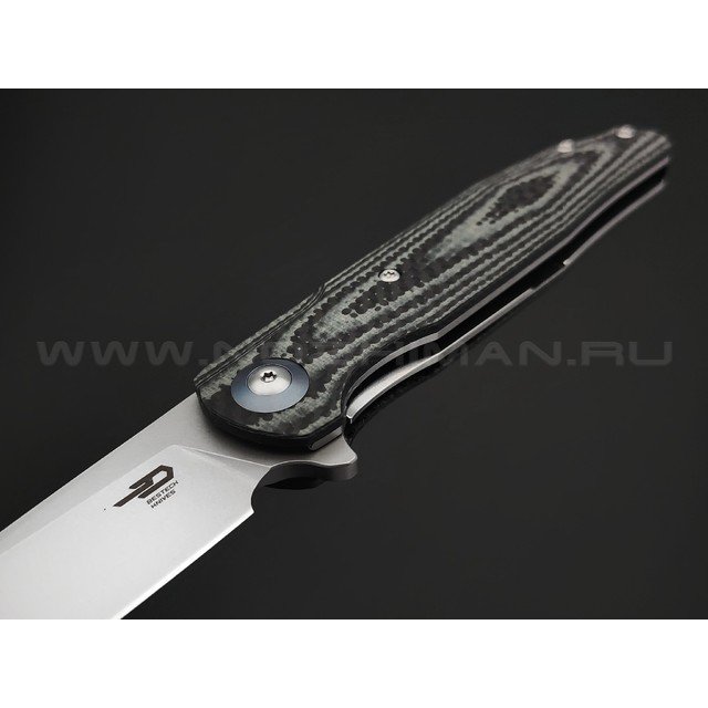 Нож Bestech Ascot BG19B сталь D2, рукоять Carbon fiber, G10 beige