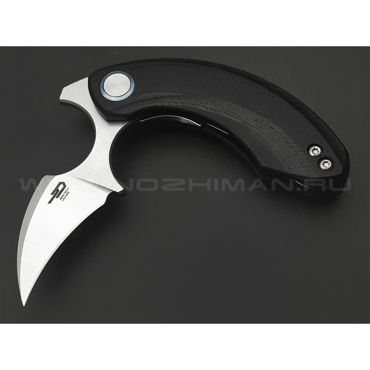 Нож Bestech Strelit BG52A-1 сталь 14C28N, рукоять G10 black