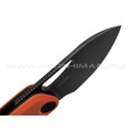 Нож BlackFox Nix BF-763 OR сталь D2 блэквош, рукоять G10 orange