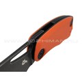 Нож BlackFox Nix BF-763 OR сталь D2 блэквош, рукоять G10 orange