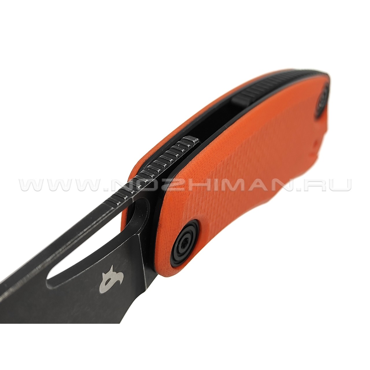 Нож BlackFox Nix BF-763 OR сталь D2 блэквош, рукоять G10 orange