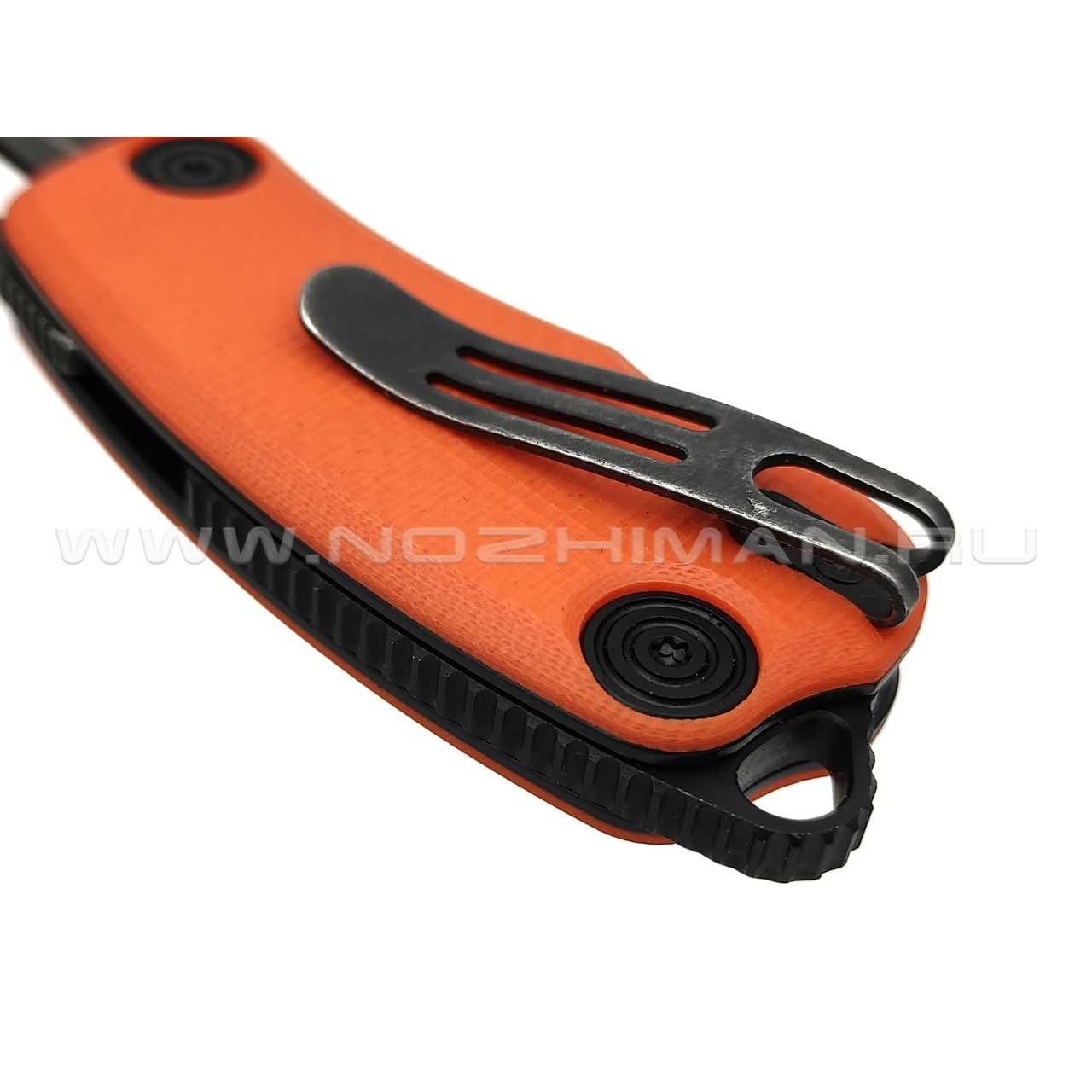 Нож BlackFox Nix BF-763 OR сталь D2 блэквош, рукоять G10 orange