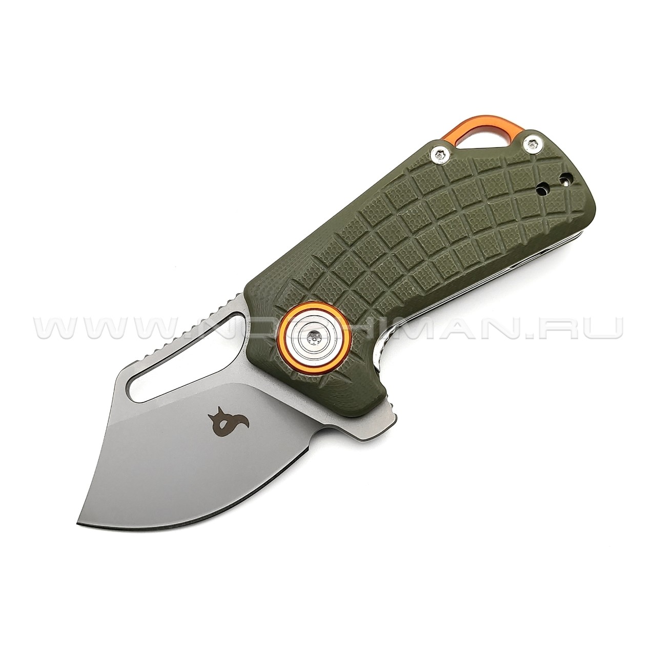 Нож BlacFox Puck BF-761 OD сталь D2, рукоять G10 OD green
