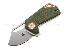 Нож BlacFox Puck BF-761 OD сталь D2, рукоять G10 OD green