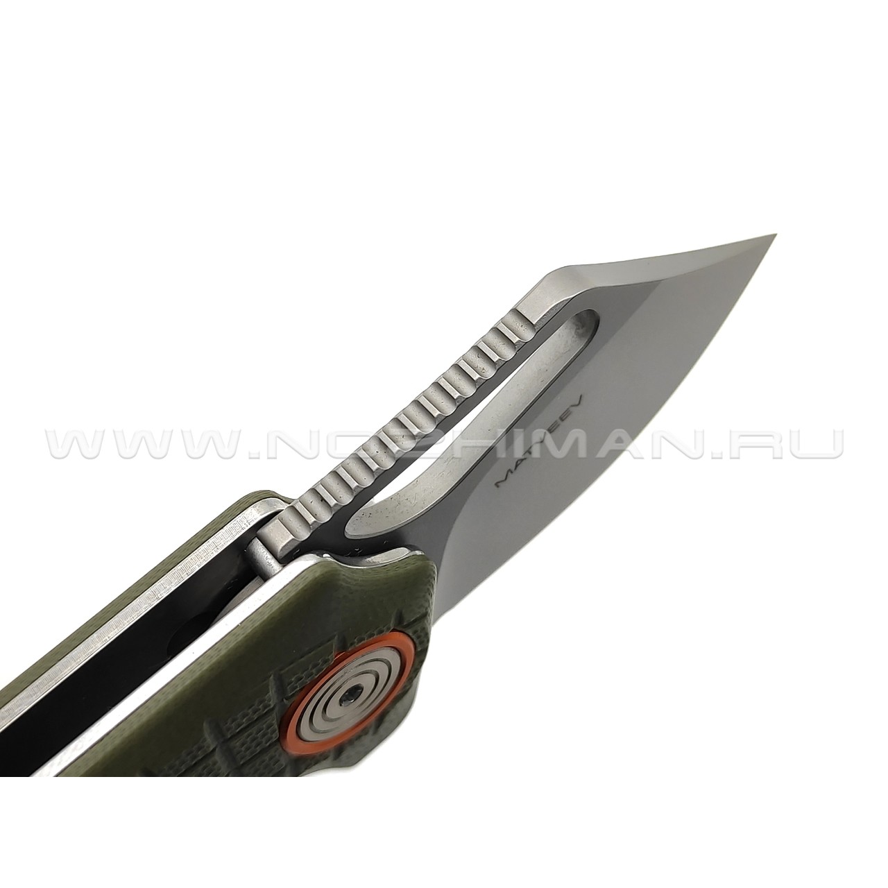 Нож BlacFox Puck BF-761 OD сталь D2, рукоять G10 OD green