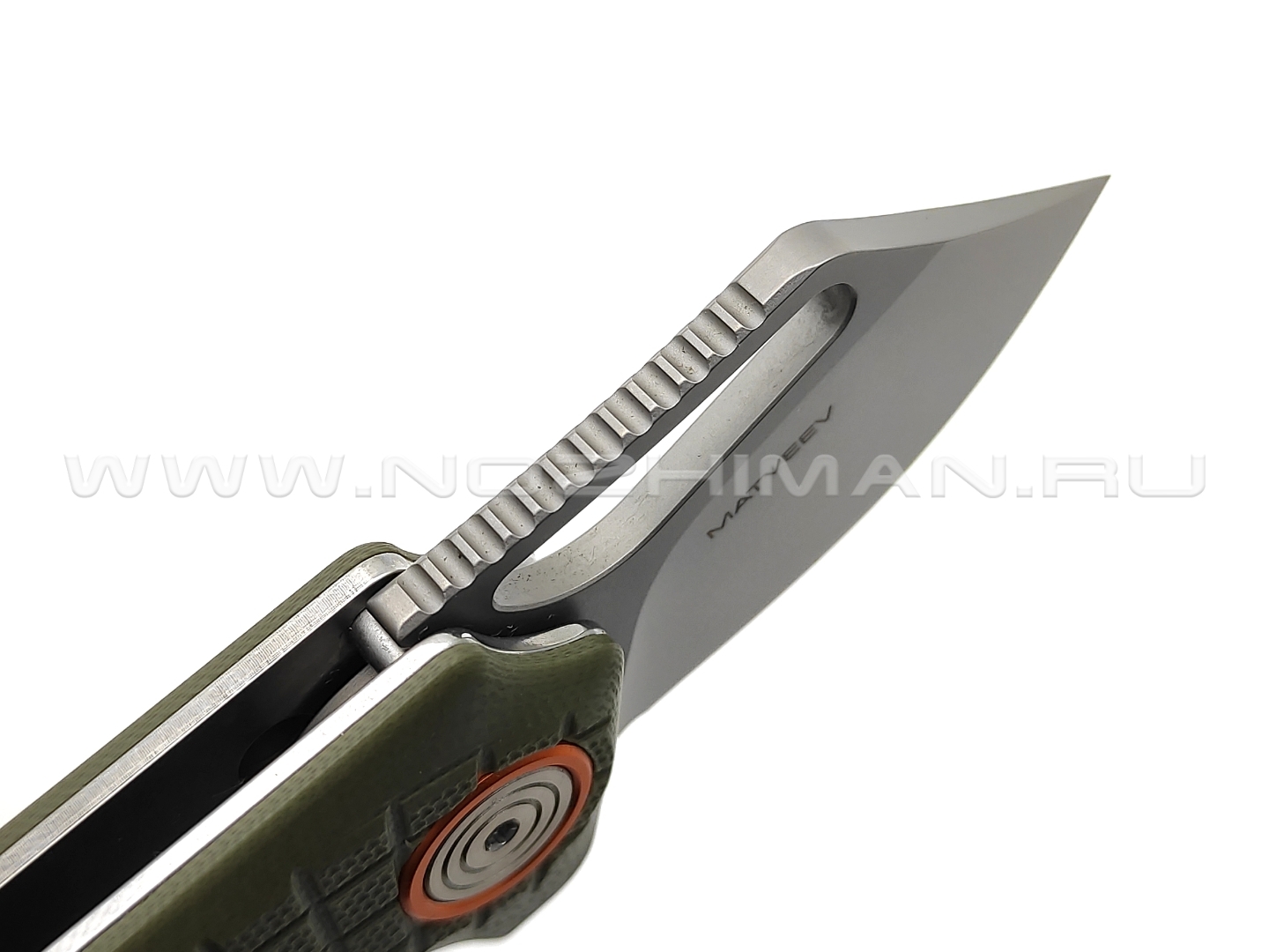 Нож BlacFox Puck BF-761 OD сталь D2, рукоять G10 OD green
