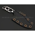 Barmaley Knives скелетный нож Naga ll XL Slim сталь VG-10, рукоять Сталь