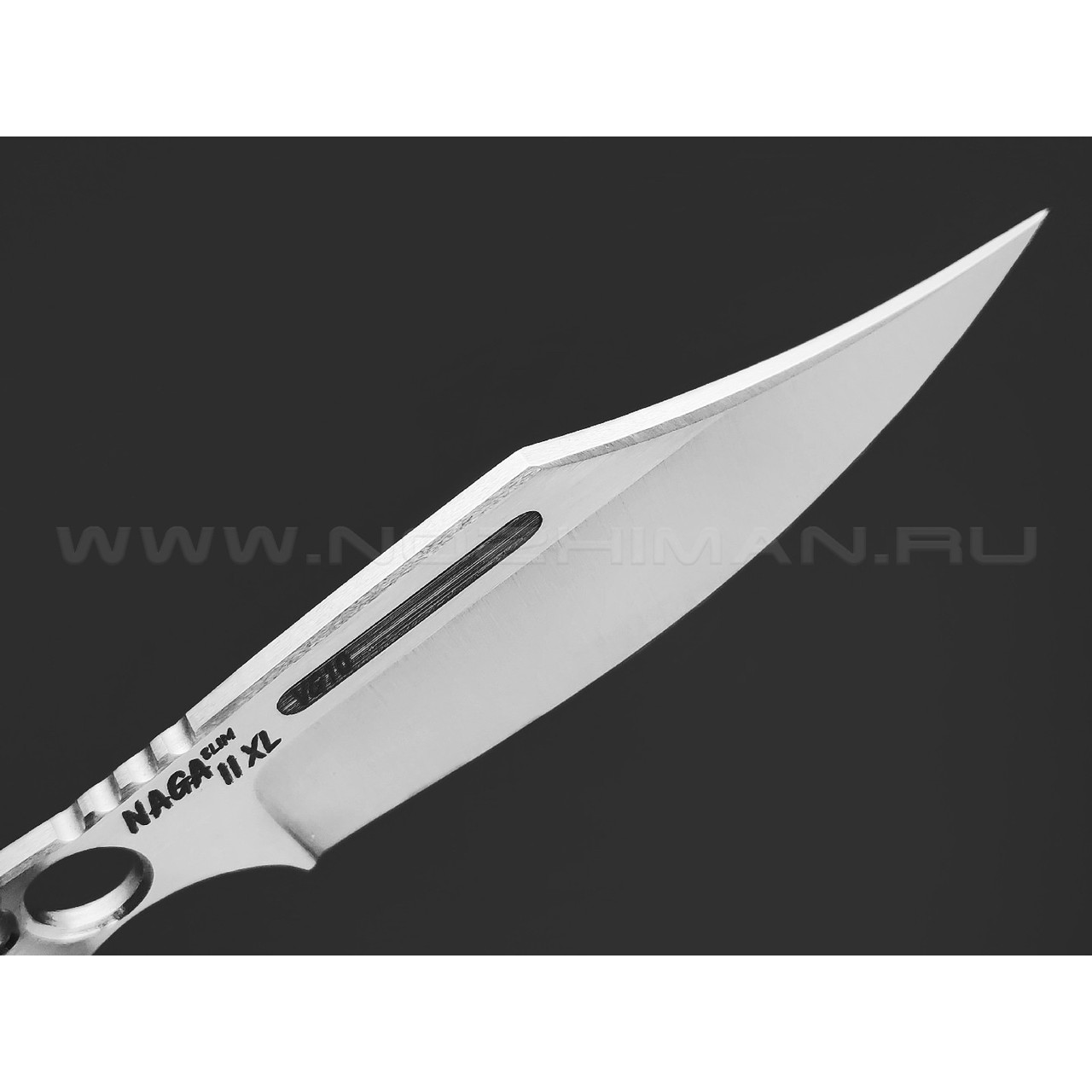 Barmaley Knives скелетный нож Naga ll XL Slim сталь VG-10, рукоять Сталь