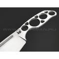 Barmaley Knives скелетный нож Naga ll XL Slim сталь VG-10, рукоять Сталь