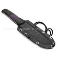 Волчий Век нож Wolfkniven Custom сталь 95Х18 WA Camo, обух 6.2 мм, рукоять G10 black & purple, пины карбон Волчий Век нож Wolfkniven Custom сталь 95Х18 WA Camo, обух 6.2 мм, рукоять G10 black & purple, пины карбон