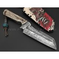 Волчий Век нож Карачун Ork Edition сталь Elmax WA худ.травление, рукоять Рог лося с ручной гравировкой, G10, медь Волчий Век нож Карачун Ork Edition сталь Elmax WA худ.травление, рукоять Рог лося с ручной гравировкой, G10, медь