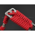 Волчий Век нож Карачун Light Edition сталь N690 WA худ.травление, рукоять Paracord red Волчий Век нож Карачун Light Edition сталь N690 WA худ.травление, рукоять Paracord red