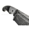 Волчий Век нож Шихан 2.0 Custom сталь PGK WA худ.травление, рукоять Silver twill, G10 black, мозаичный и карбоновые пины Волчий Век нож Шихан 2.0 Custom сталь PGK WA худ.травление, рукоять Silver twill, G10 black, мозаичный и карбоновые пины