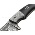 Волчий Век нож Шихан 2.0 Custom сталь PGK WA худ.травление, рукоять Silver twill, G10 black, мозаичный и карбоновые пины Волчий Век нож Шихан 2.0 Custom сталь PGK WA худ.травление, рукоять Silver twill, G10 black, мозаичный и карбоновые пины