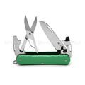 Многофункциональный нож Fox Vulpis FX-VP130-F4 OD сталь N690, рукоять Aluminum Green Многофункциональный нож Fox Vulpis FX-VP130-F4 OD сталь N690, рукоять Aluminum Green