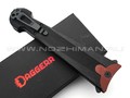 Daggerr нож Cinquedea All Black сталь VG-10 DLC, рукоять G10 black