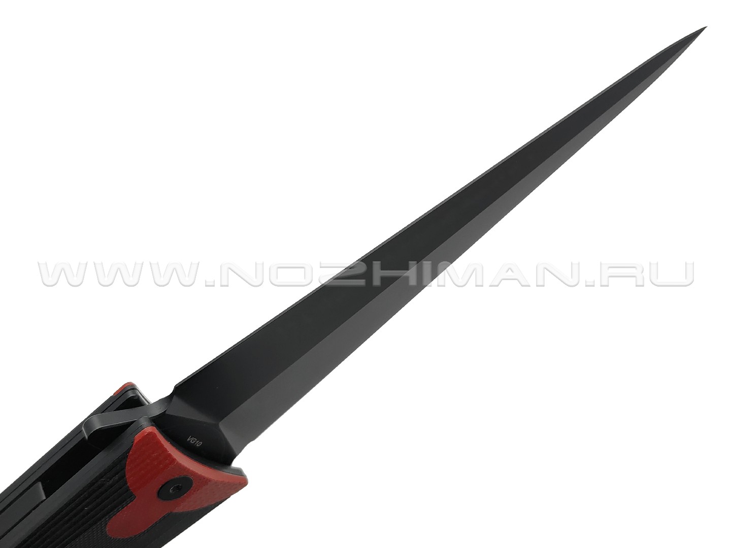 Daggerr нож Cinquedea All Black сталь VG-10 DLC, рукоять G10 black