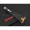 Daggerr нож Cinquedea сталь VG-10 satin, рукоять Aluminium 6061-T6 black Daggerr нож Cinquedea сталь VG-10 satin, рукоять Aluminium 6061-T6 black