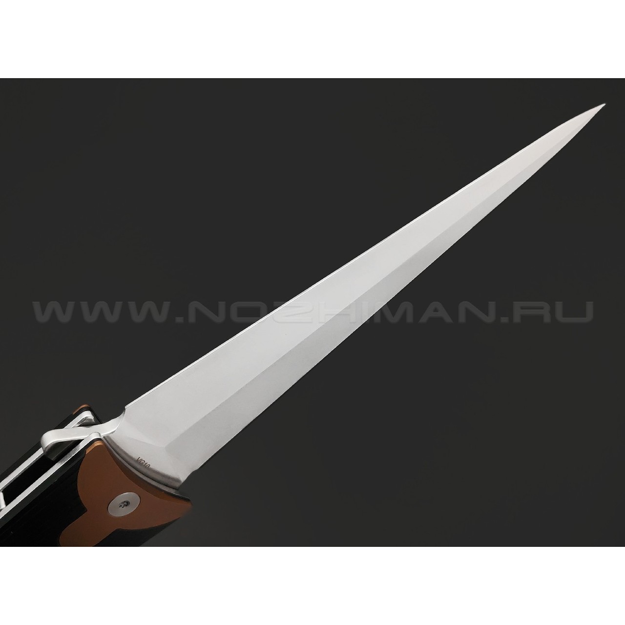 Daggerr нож Cinquedea сталь VG-10 satin, рукоять Aluminium 6061-T6 black