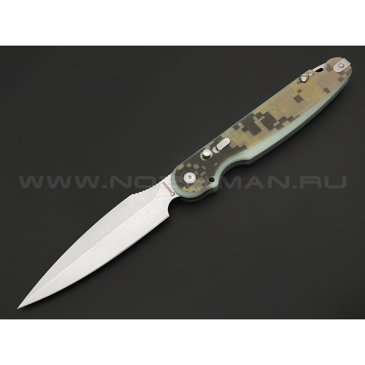 Daggerr нож Parrot Nestor Camo SW сталь VG-10 стоунвош, рукоять G10 camo