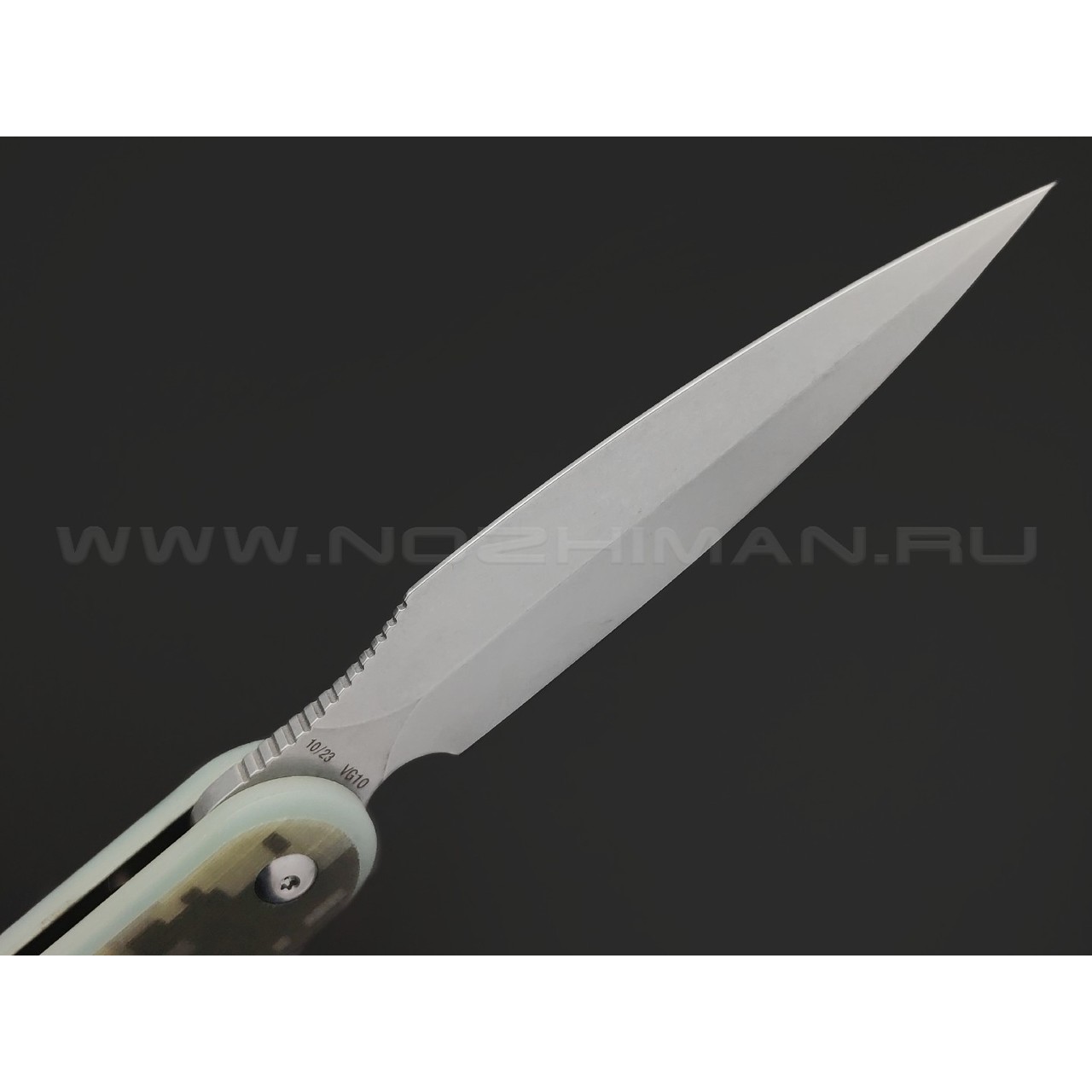 Daggerr нож Parrot Nestor Camo SW сталь VG-10 стоунвош, рукоять G10 camo