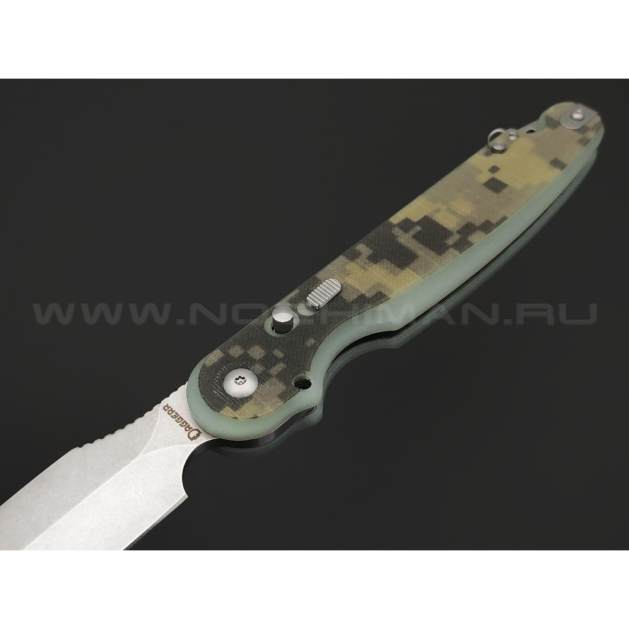 Daggerr нож Parrot Nestor Camo SW сталь VG-10 стоунвош, рукоять G10 camo