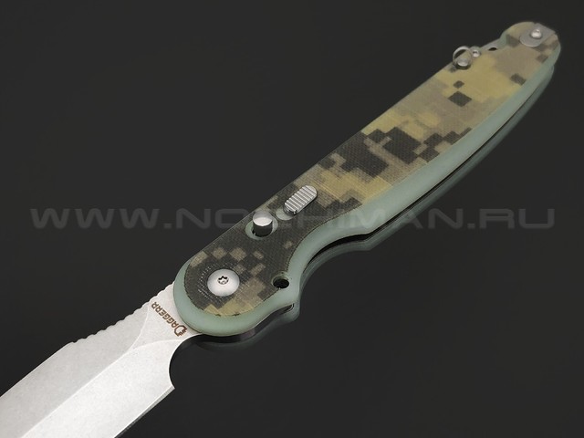 Daggerr нож Parrot Nestor Camo SW сталь VG-10 stonewash, рукоять G10 camo