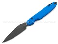 Daggerr нож Parrot Blue BW 3.0 сталь D2 blackwash, рукоять G10 blue
