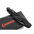 Daggerr нож Parrot 3.0 All Black сталь VG-10 блэквош, рукоять G10 black Daggerr нож Parrot 3.0 All Black сталь VG-10 блэквош, рукоять G10 black