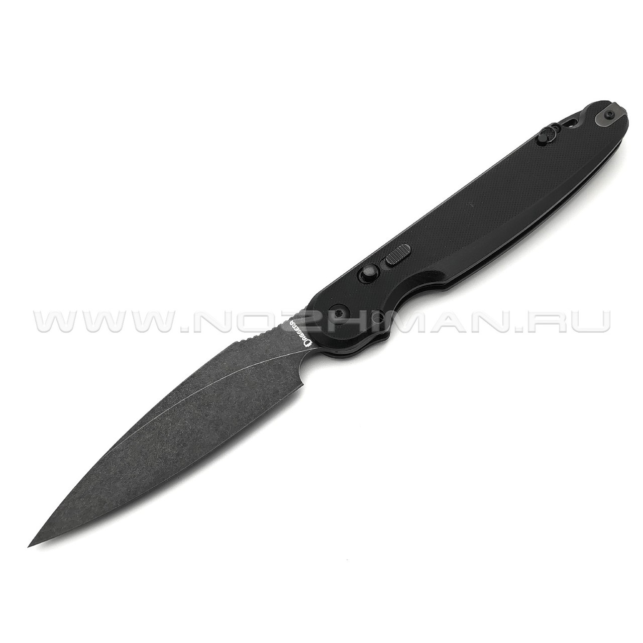 Daggerr нож Parrot 3.0 All Black сталь VG-10 блэквош, рукоять G10 black