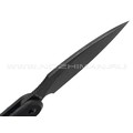 Daggerr нож Parrot 3.0 All Black сталь VG-10 блэквош, рукоять G10 black Daggerr нож Parrot 3.0 All Black сталь VG-10 блэквош, рукоять G10 black