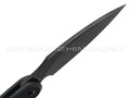 Daggerr нож Parrot 3.0 All Black сталь VG-10 blackwash, рукоять G10 black