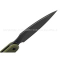 Daggerr нож Parrot Green BW 3.0 сталь D2 блэквош, рукоять G10 olive Daggerr нож Parrot Green BW 3.0 сталь D2 блэквош, рукоять G10 olive